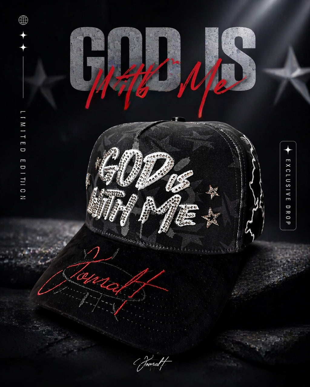 DROP GOD IS WHIT ME